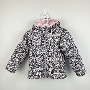 The North Face Reversible Mossbud Swirl Insulated Jacket 3T